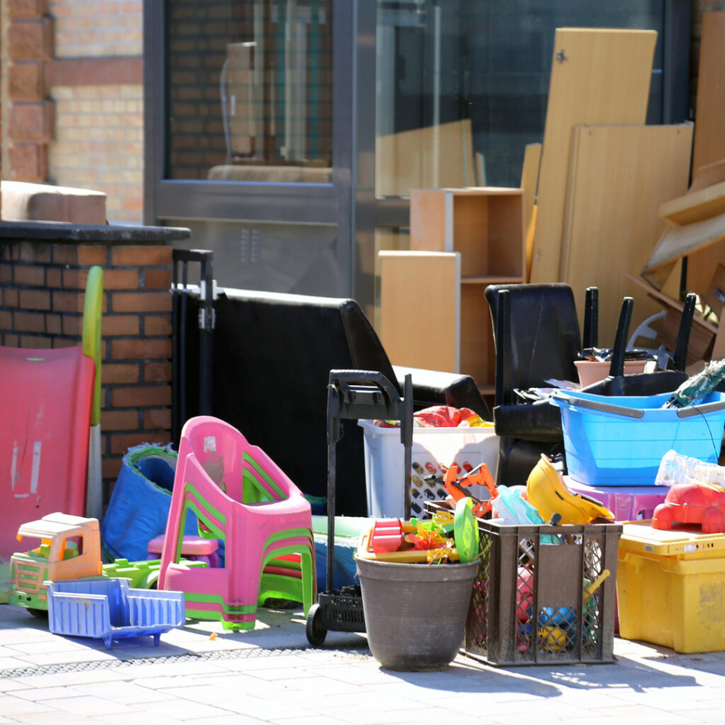 house clearance in Flitton garden