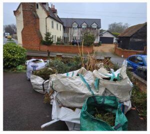 Garden Clearance Shefford-Before