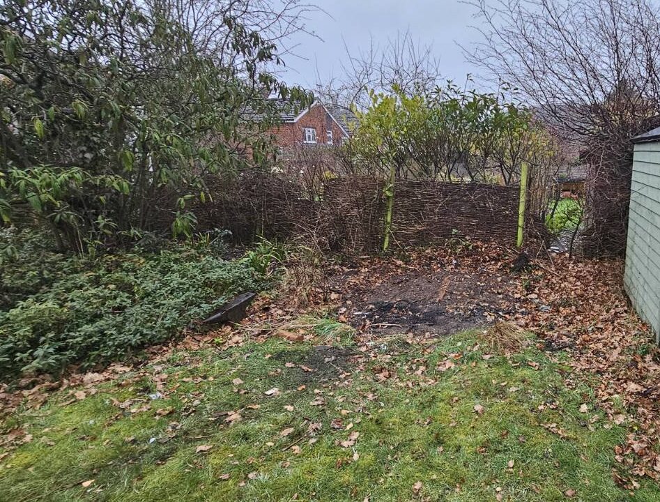 Shed Demolition and Waste Removal - After